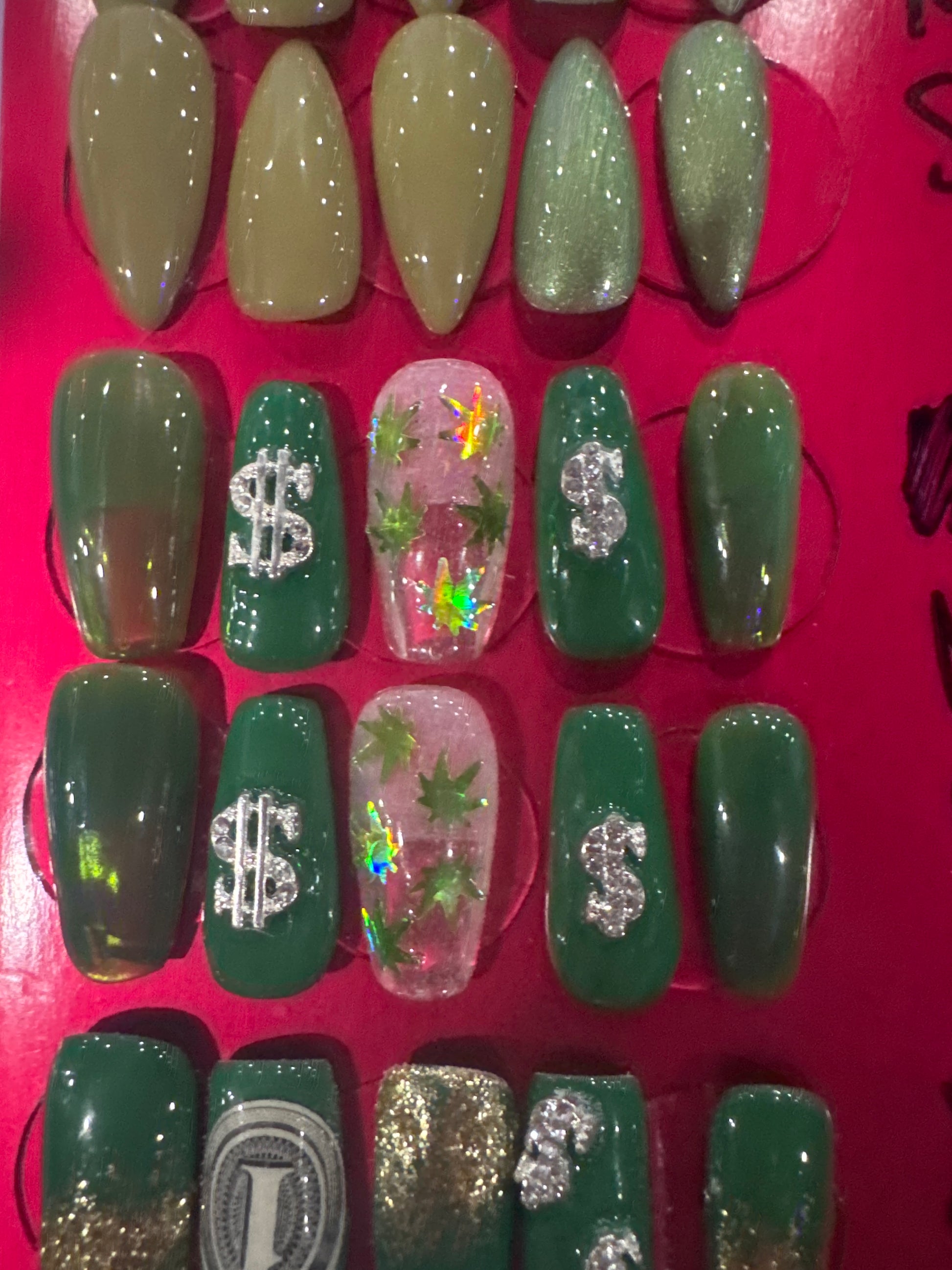 420 Gel Press On Nails