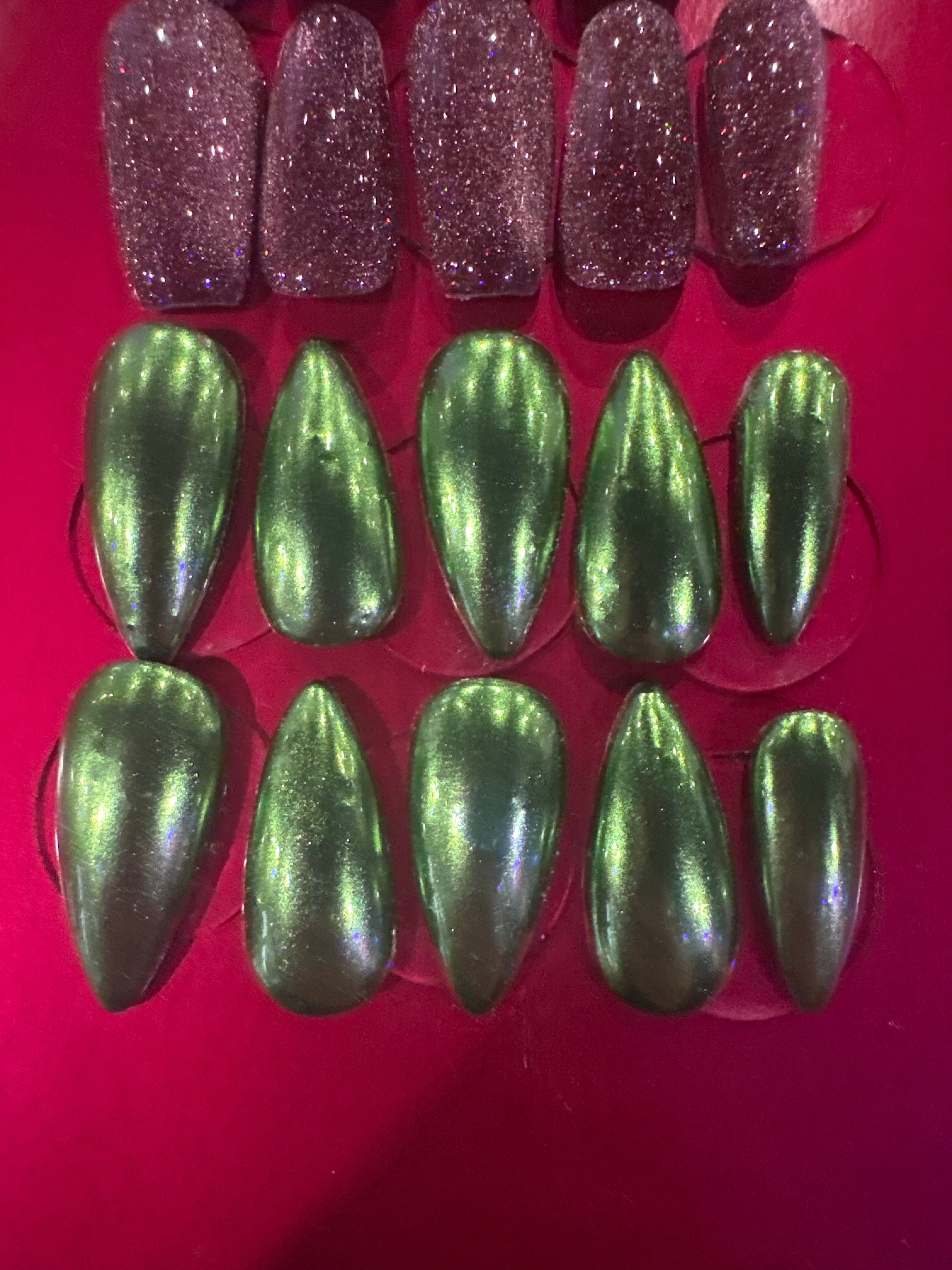 420 Gel Press On Nails
