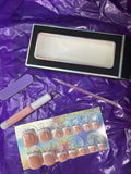 Builder Gel Press On Toe Nails