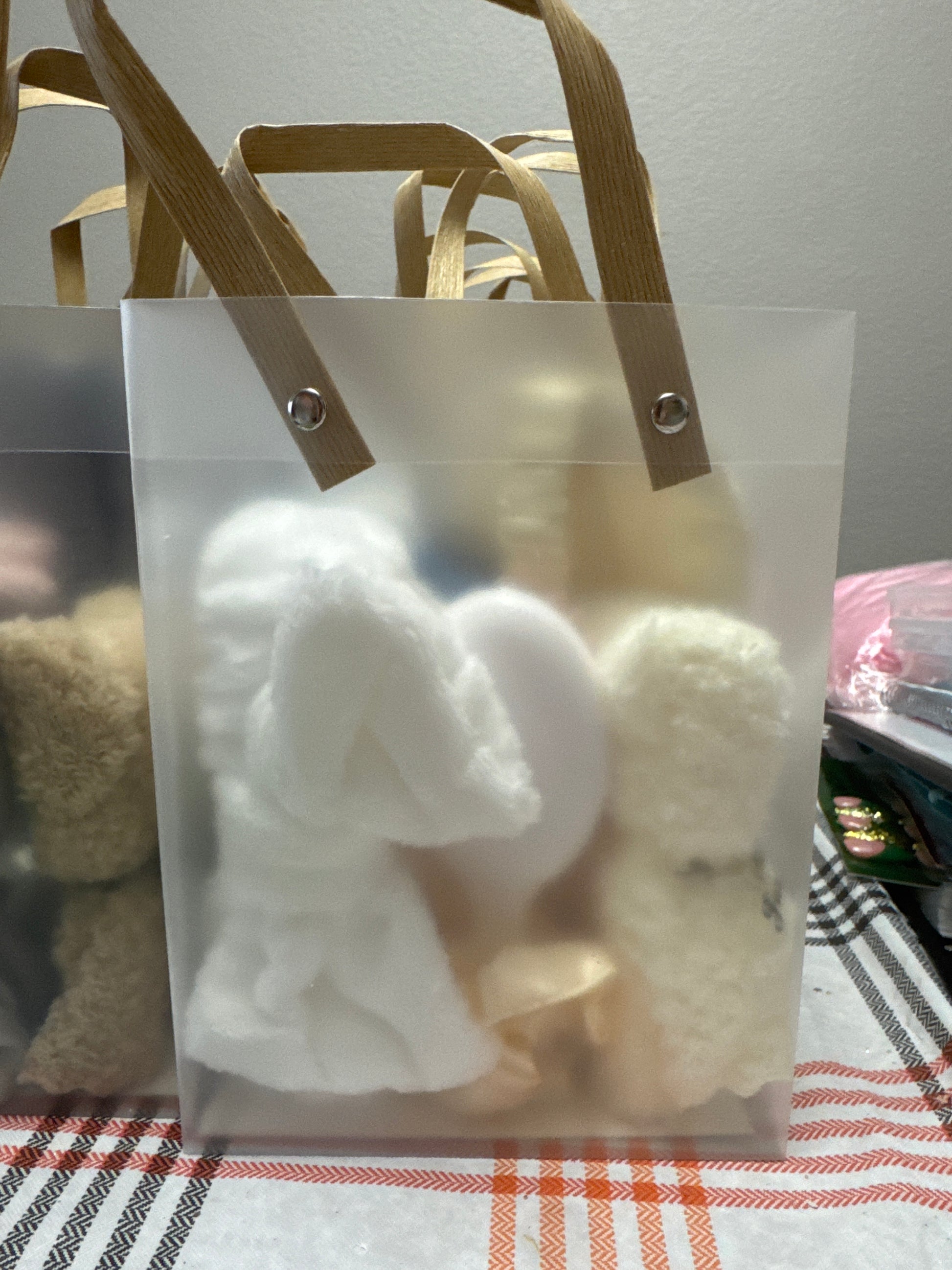 Self Care bag (Large, white)