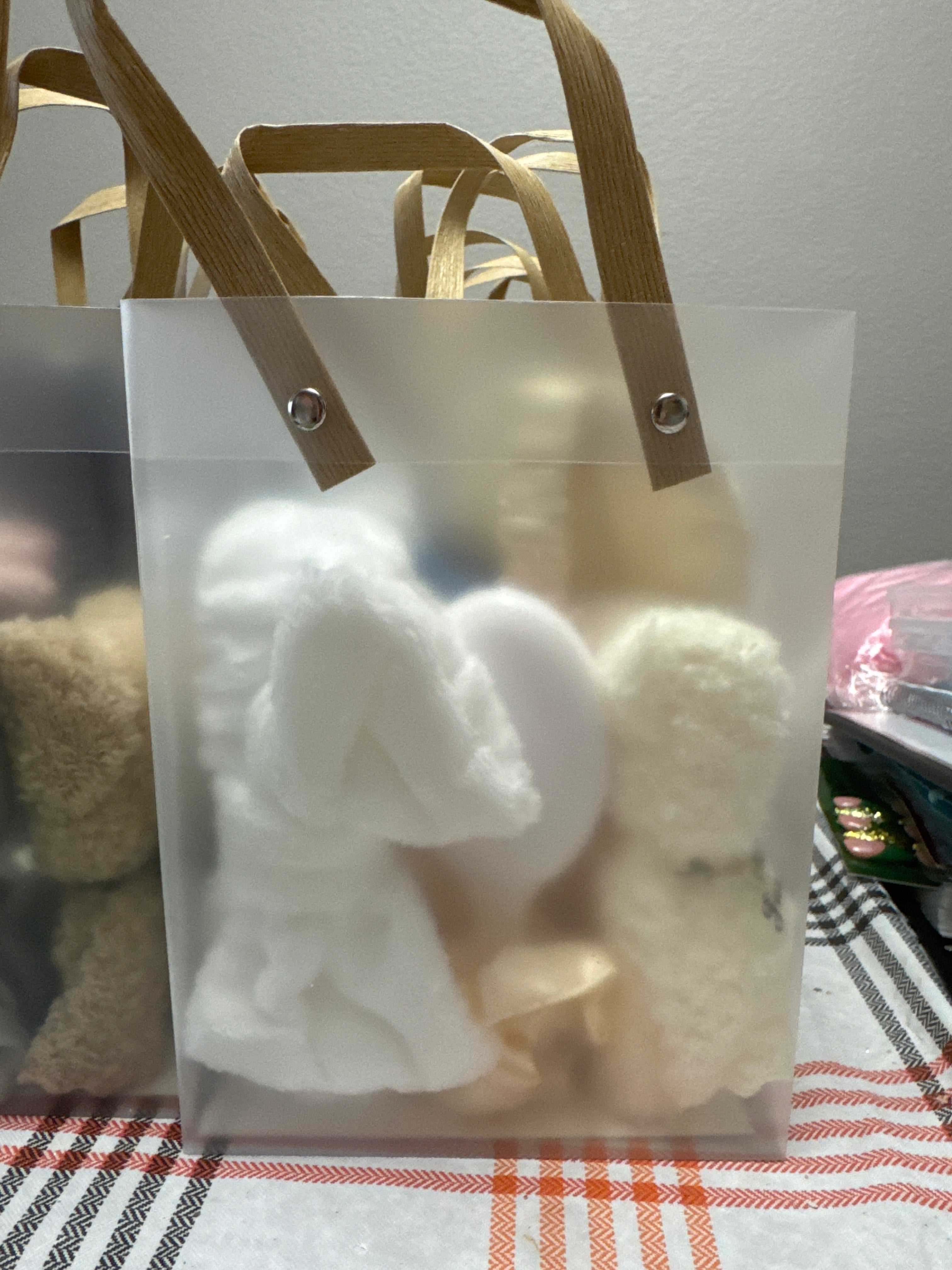 Self Care bag (Large, white)