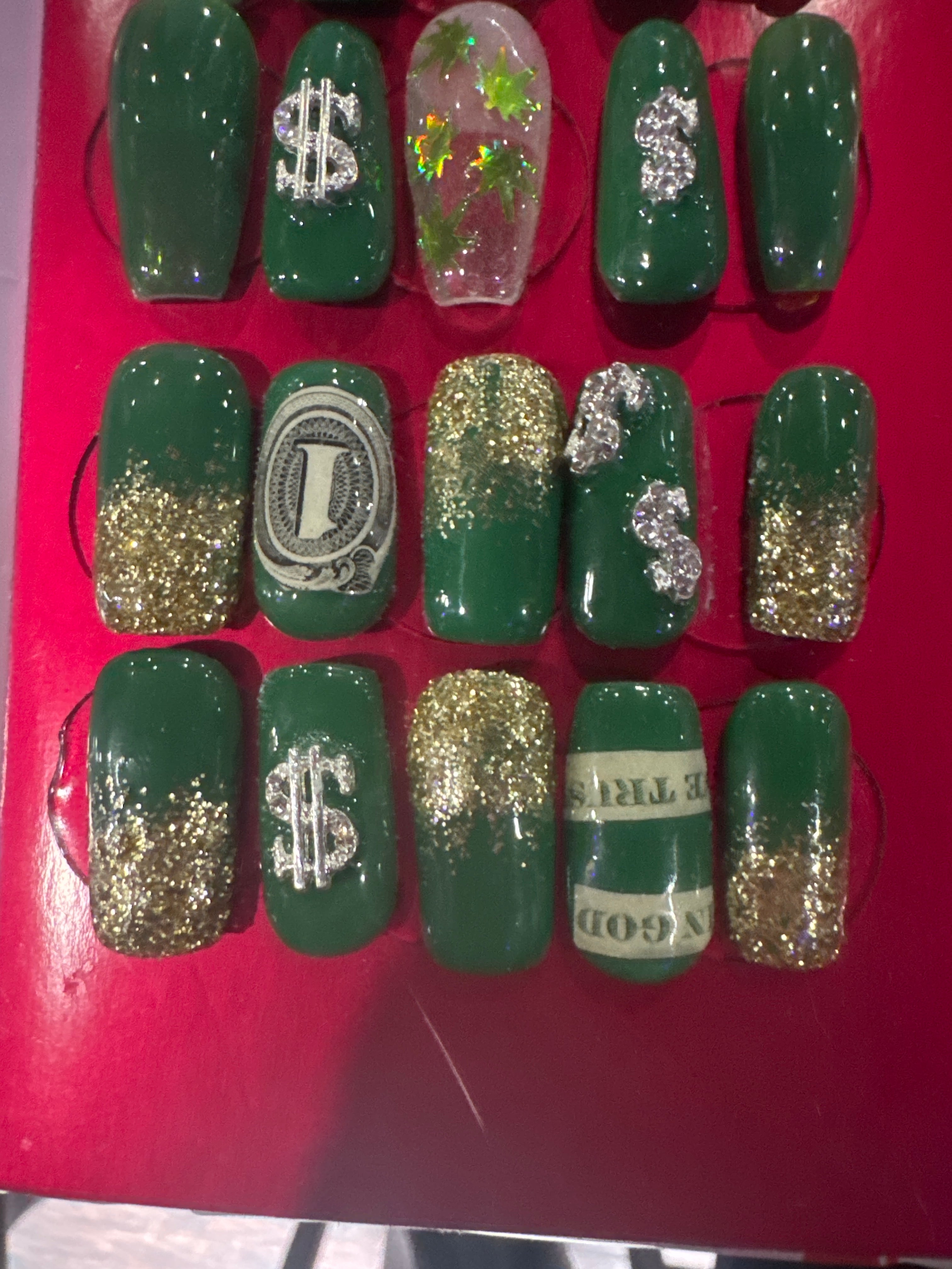420 Gel Press On Nails