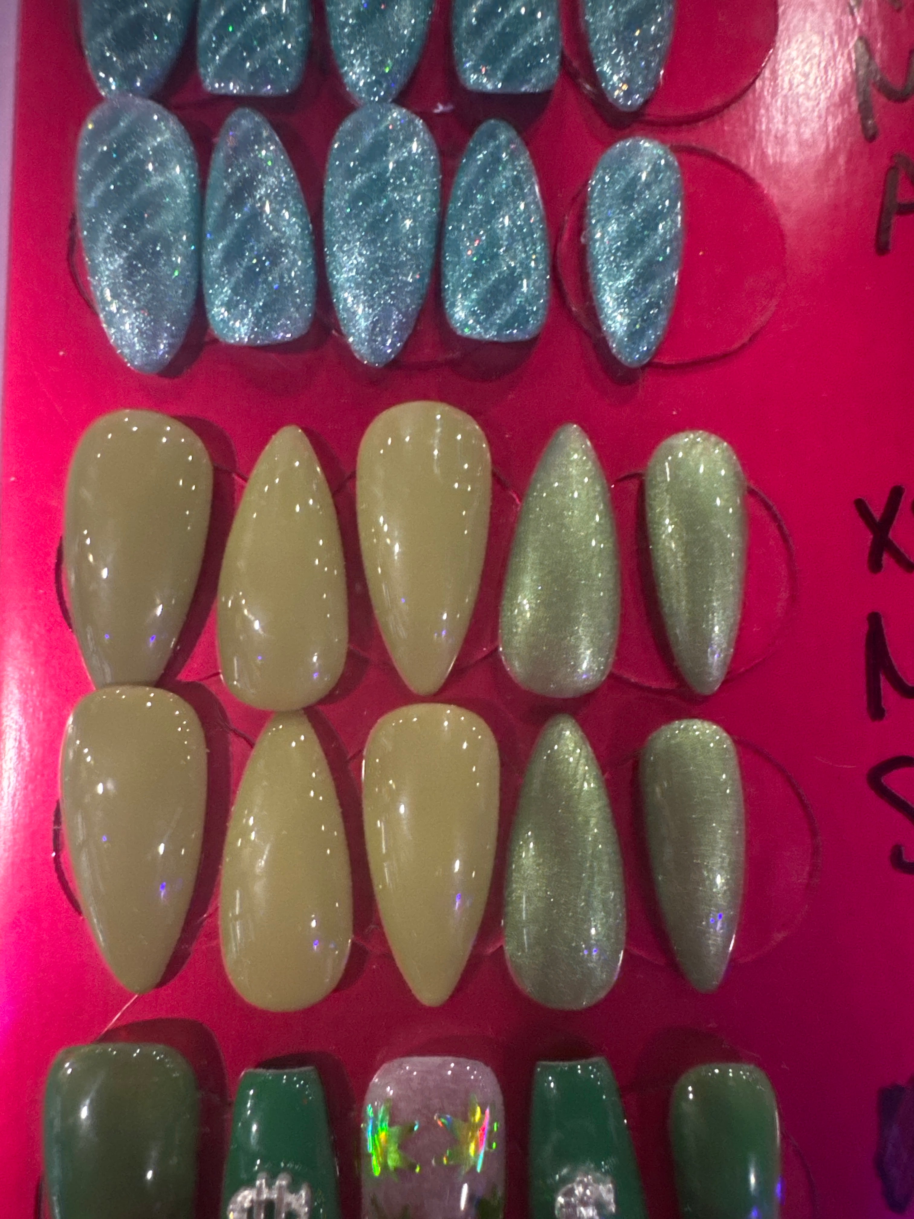 420 Gel Press On Nails