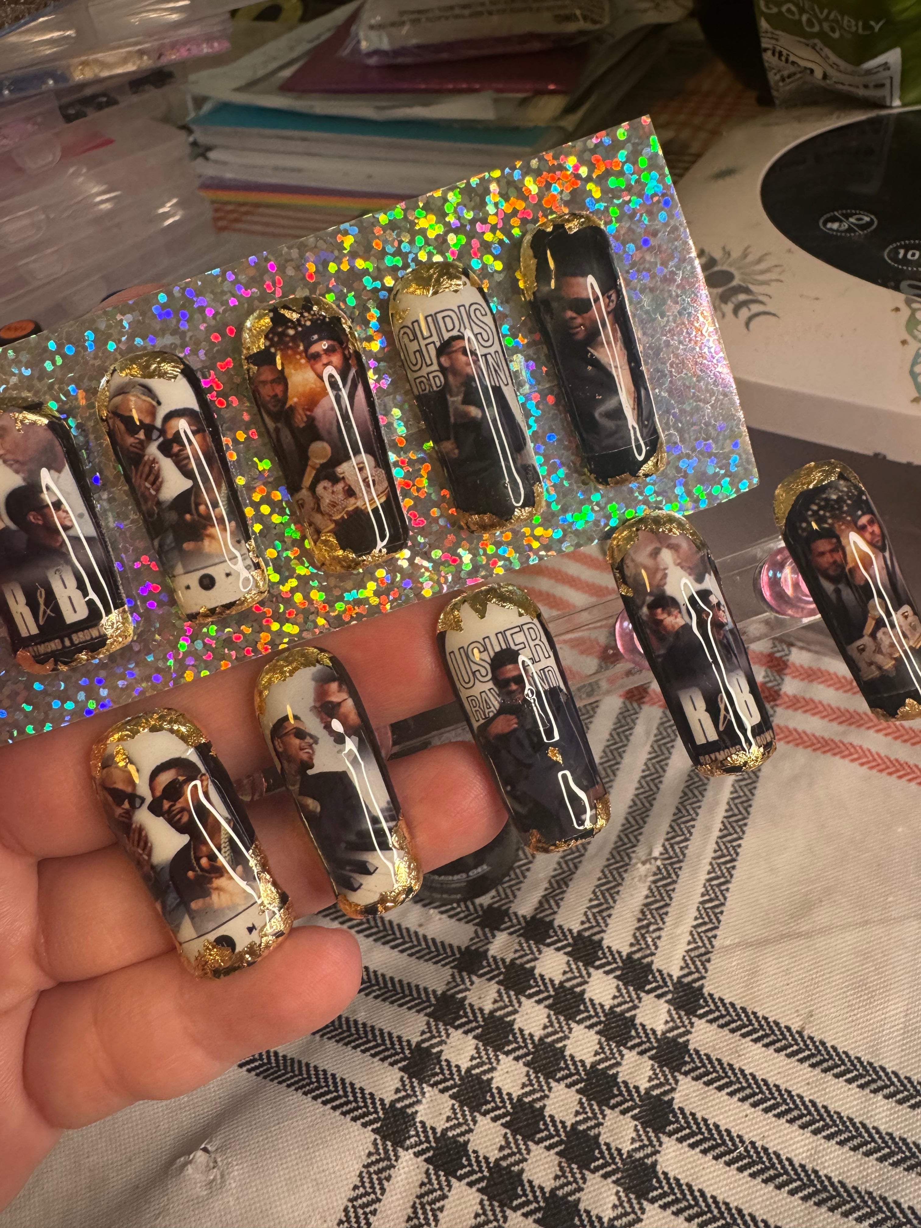 R&B Tour Gel Press On Nails