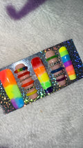 Rainbow/PRIDE Bangle gel polish set