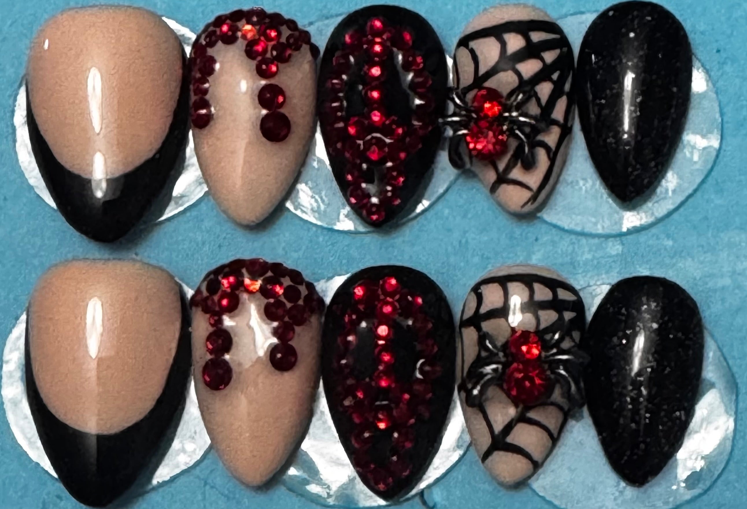 Halloween Gel Press On Nails