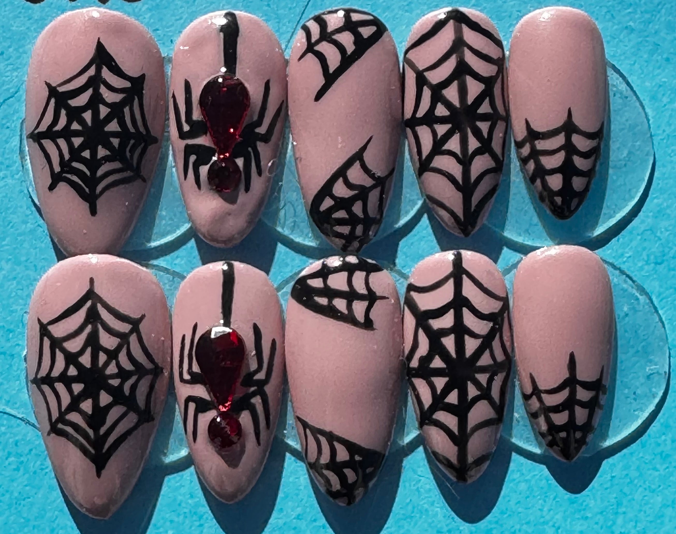 Halloween Gel press On Nails
