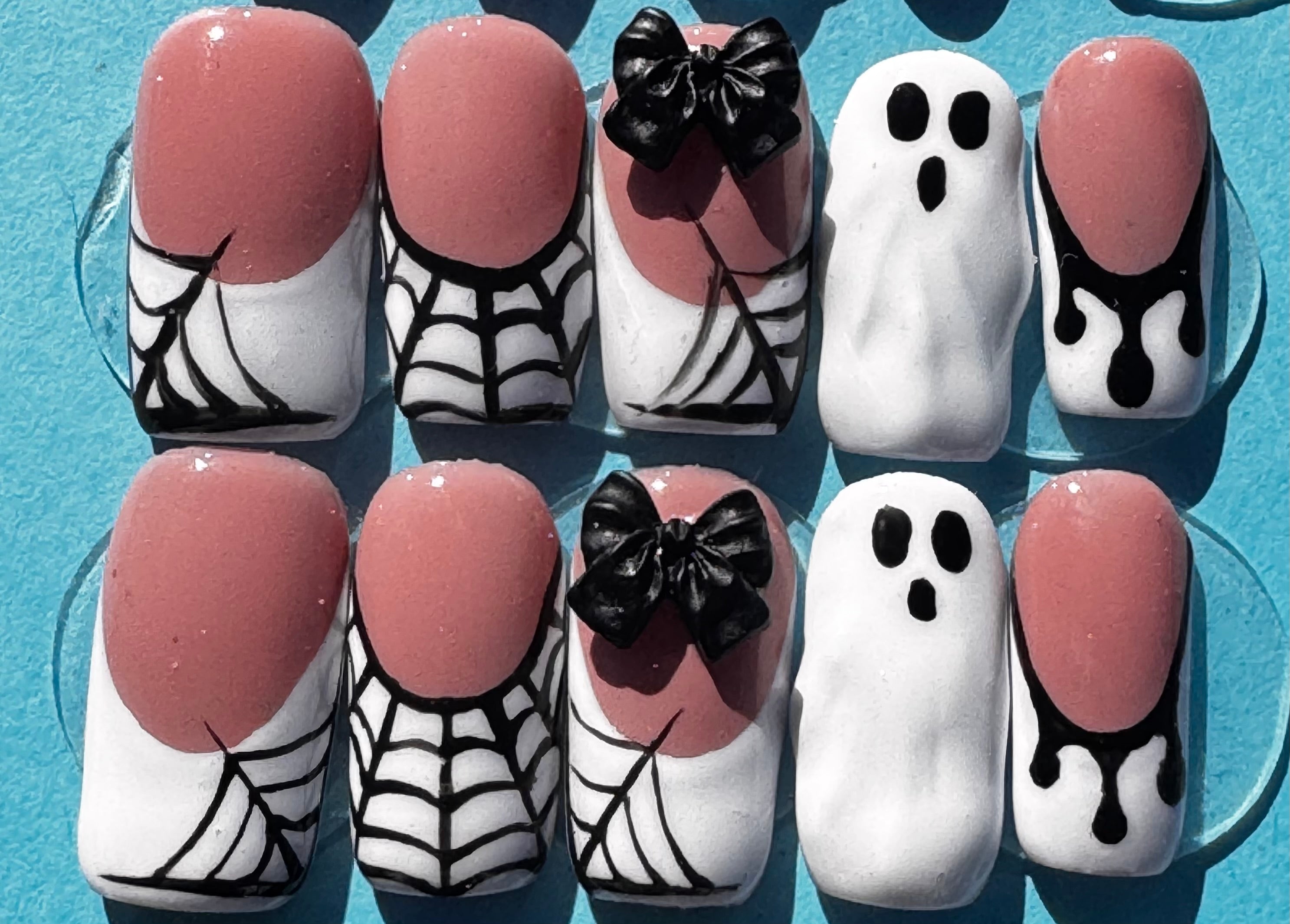 Halloween Gel Press On Nails