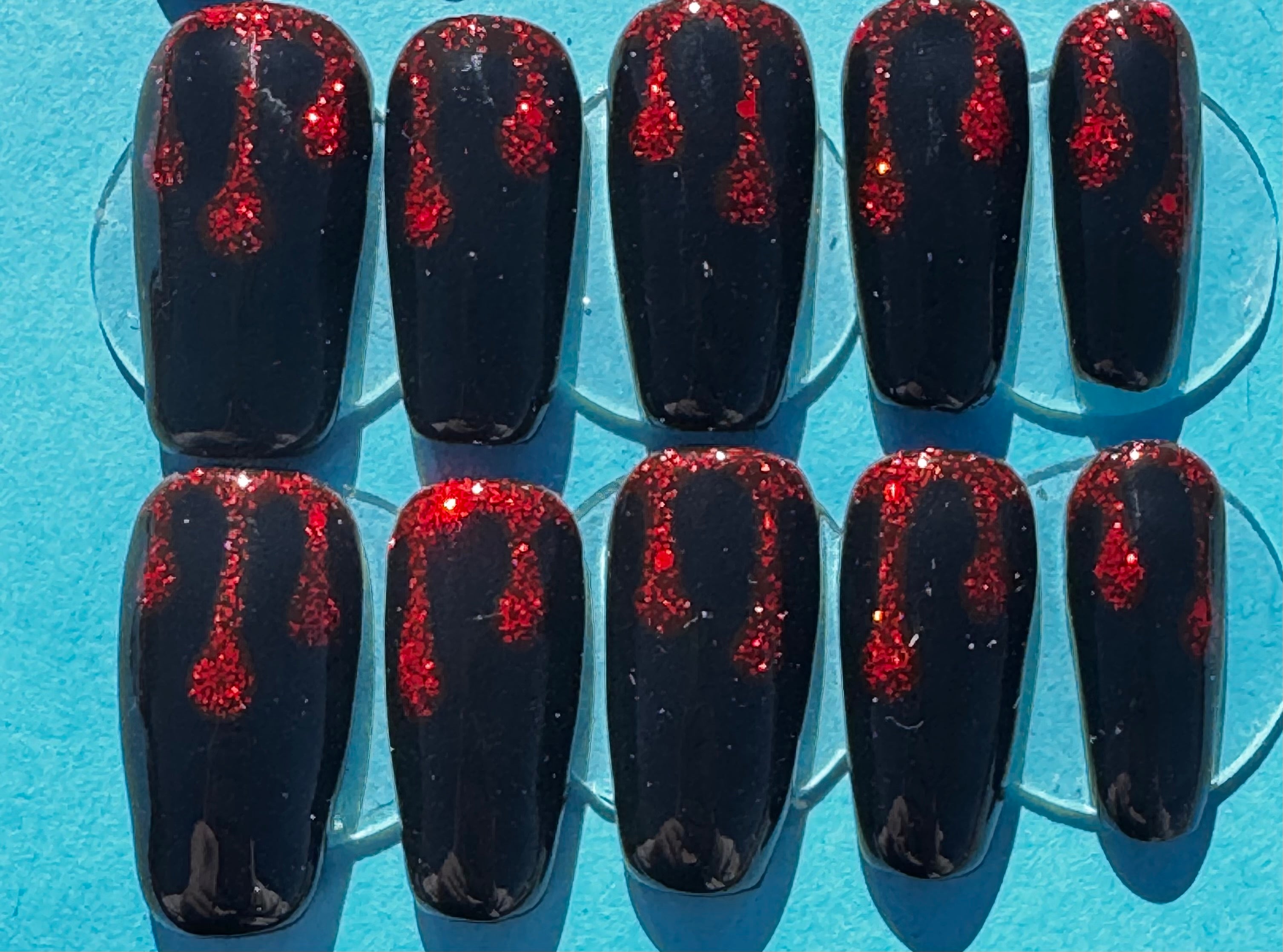 Halloween Gel Press On Nails