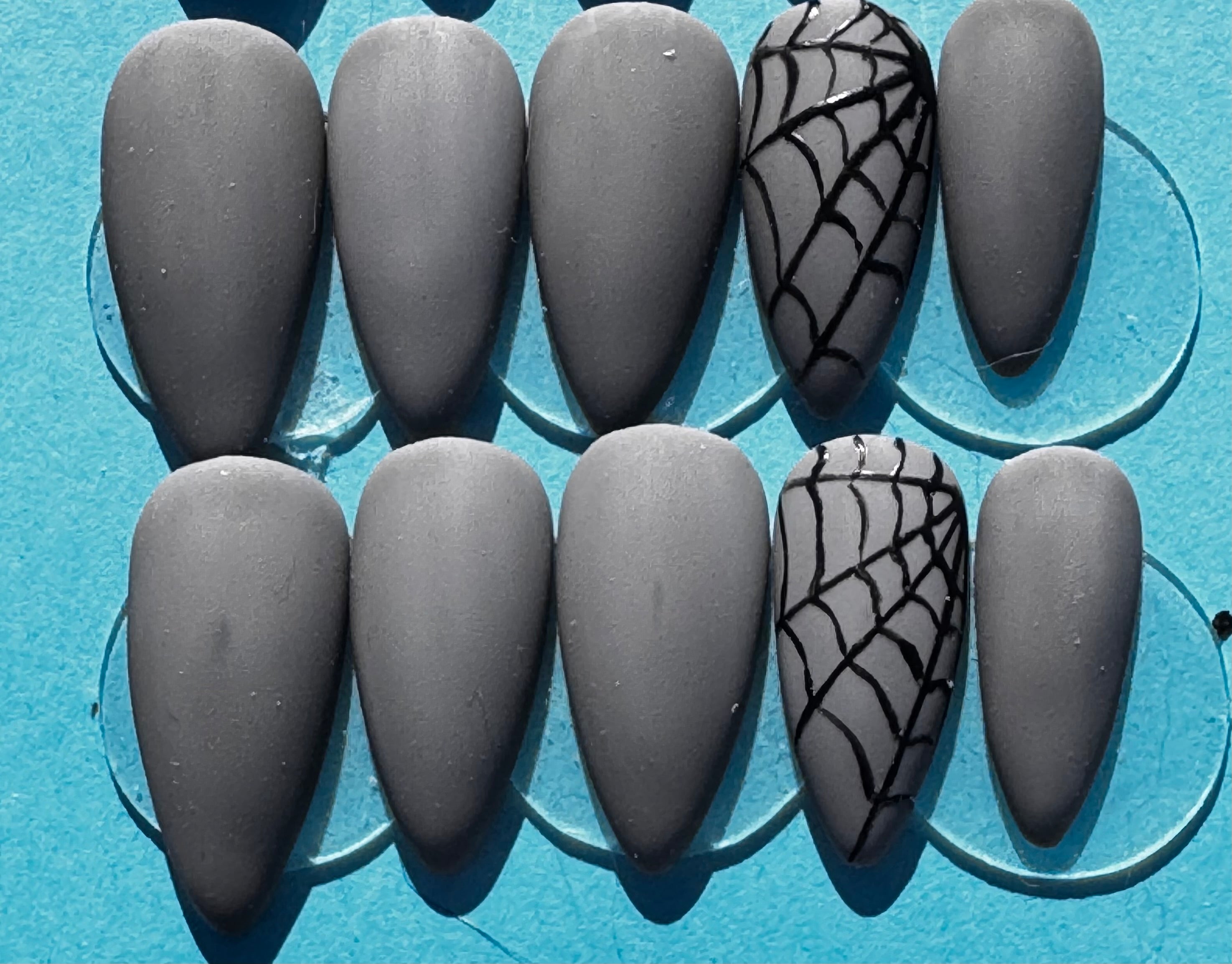 Halloween Gel Press On Nails