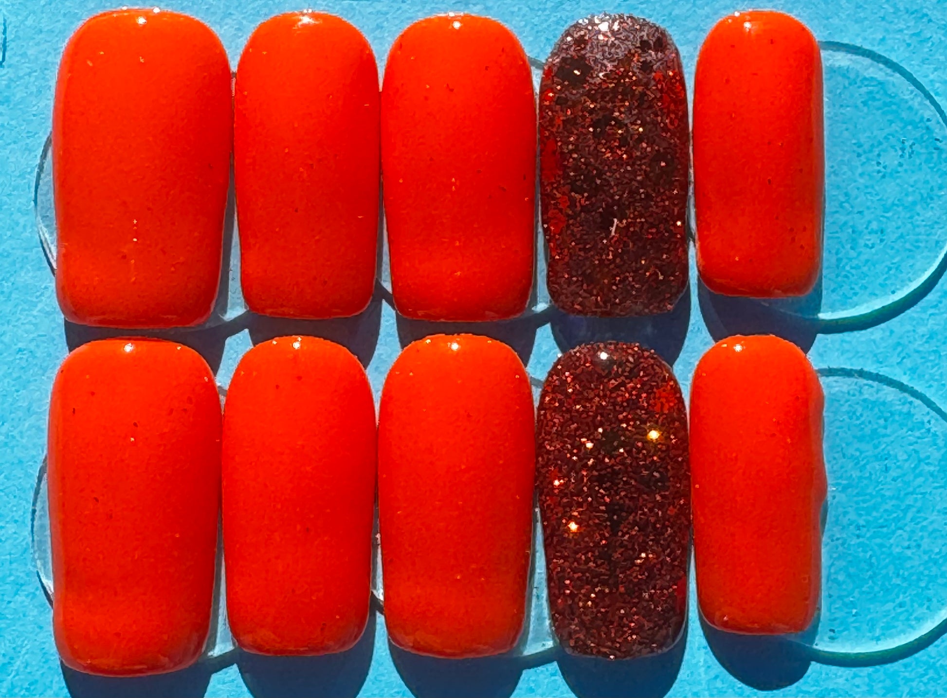 Fall Gel Press On Nails