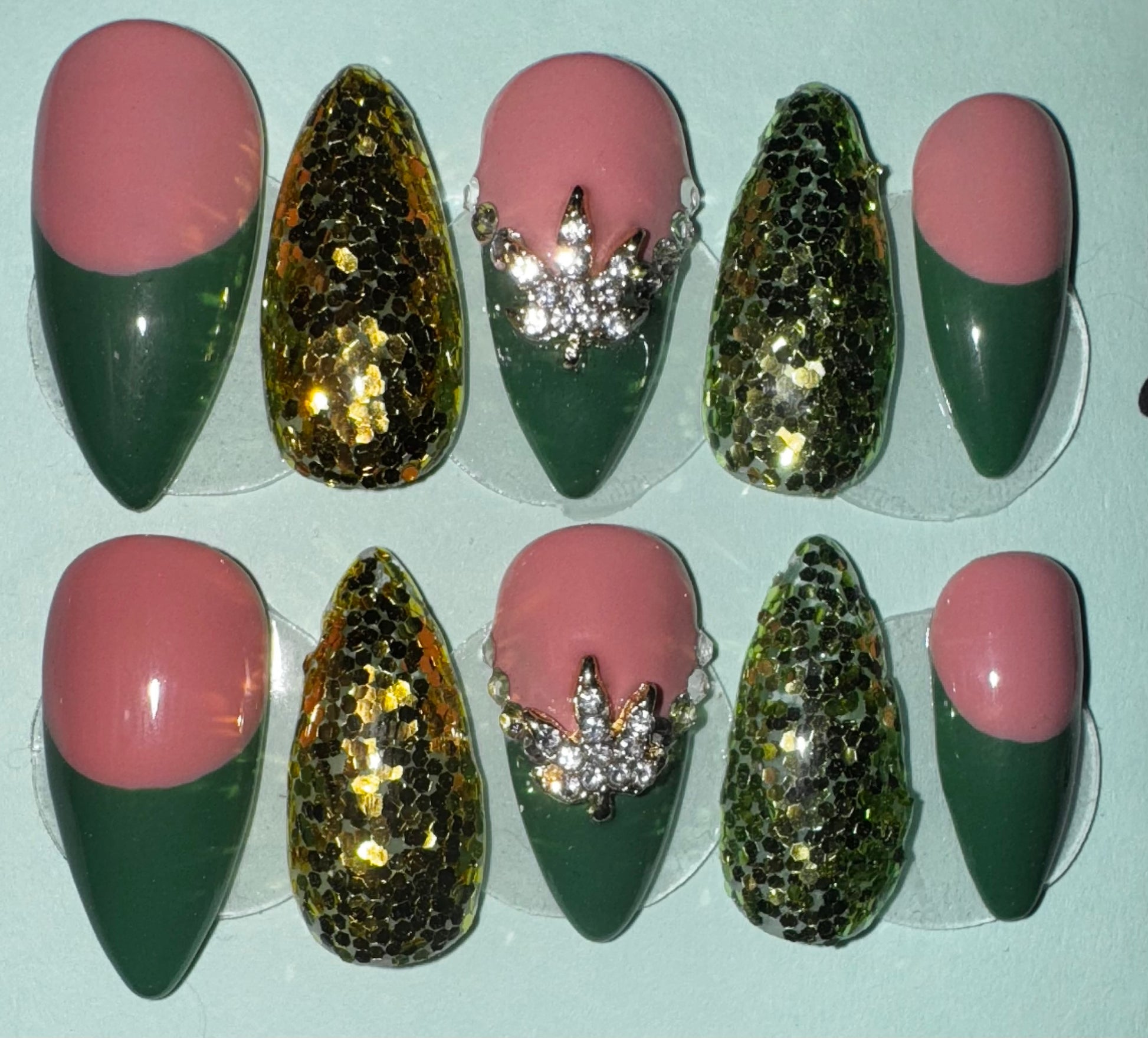 420 Gel Press On Nails